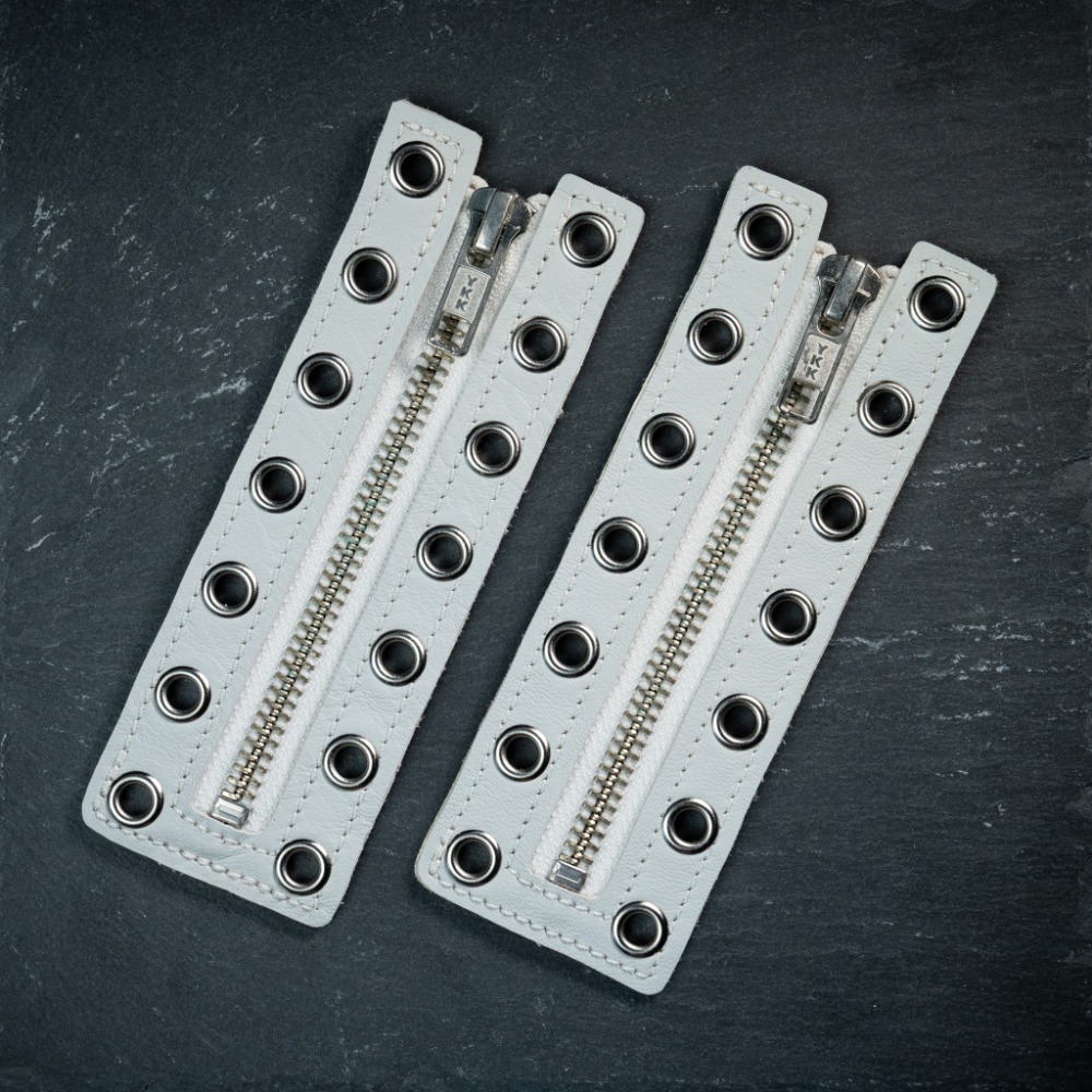 灰白色拉鍊盤 6 7 8 孔規格 (可訂製其他尺寸規格)-規格圖1