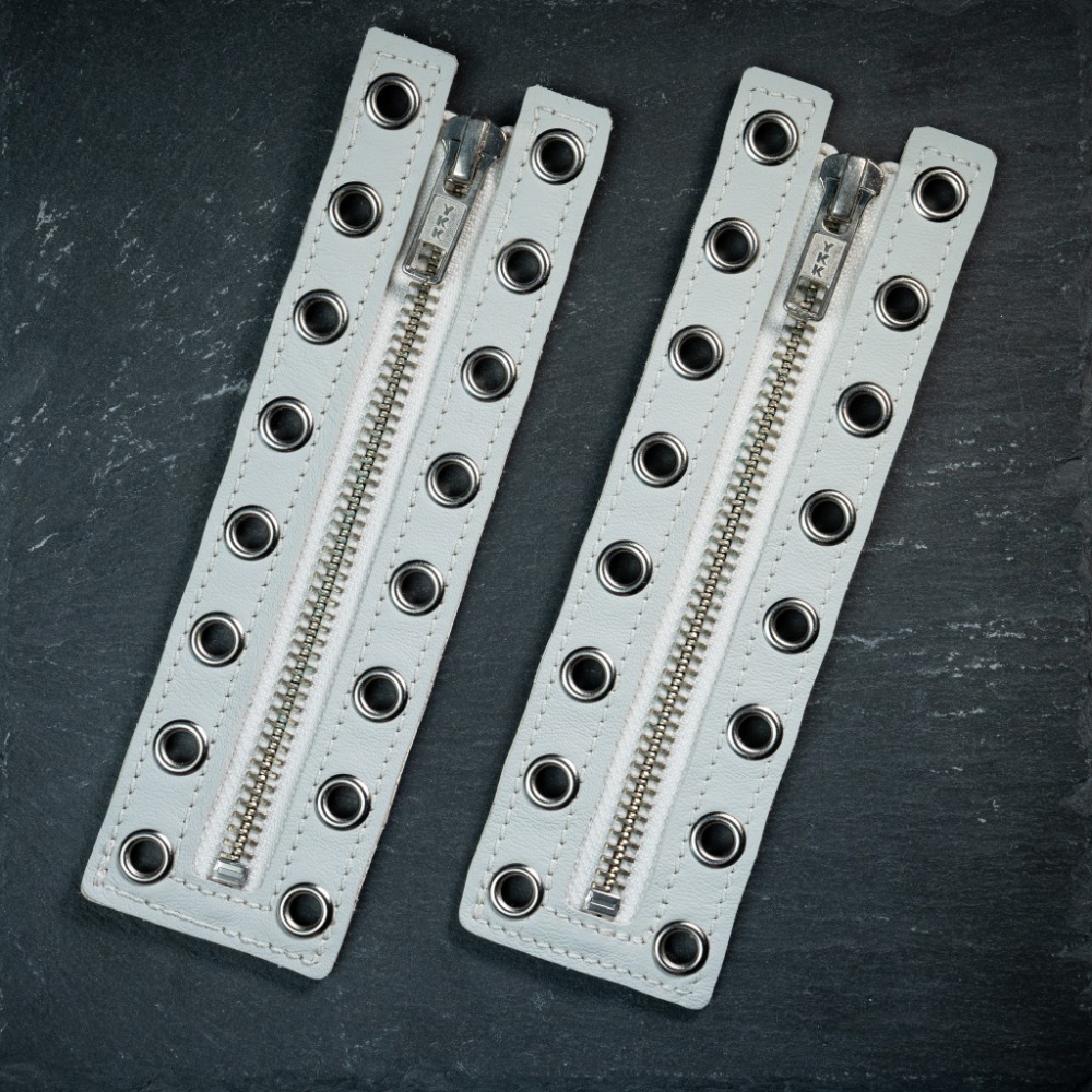 灰白色拉鍊盤 6 7 8 孔規格 (可訂製其他尺寸規格)-規格圖1