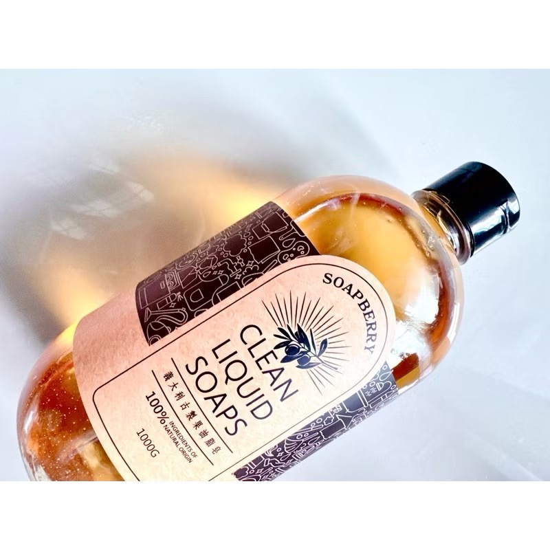 快速出貨🔜  古寶無患子 橄欖黑皂液  全古法冷製全植物成分(單瓶1000g) 尤加利   一瓶搞定所有家居清潔-細節圖2