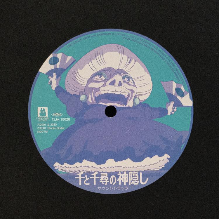 【日版黑膠】久石讓《神隱少女電影原聲帶》宮崎駿 吉卜力 千と千尋の神隠し-細節圖5