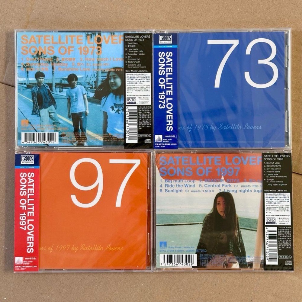 【日版CD】Satellite Lovers《Sons of 1973》、《Sons of 1997》衛星戀人 澀谷系-細節圖2