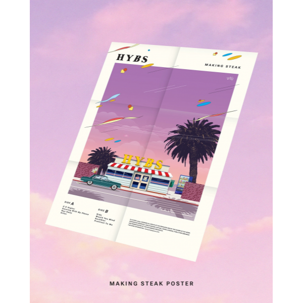 【黑膠】HYBS​《MAKING STEAK》限量彩膠 內附海報-細節圖4