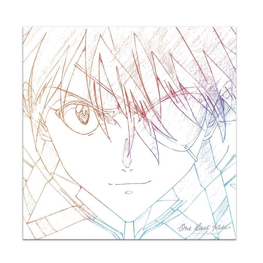 【黑膠】宇多田光《One Last Kiss》歐版限定透明藍膠 新世紀福音戰士 EVA 明日香-細節圖3