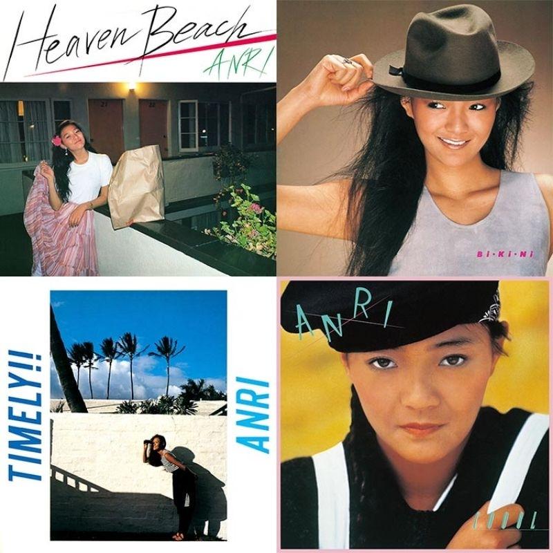 【日版黑膠】杏里《Heaven Beach》《Bi•Ki•Ni》《Timely!!》《COOOL》彩膠 City Pop-細節圖2