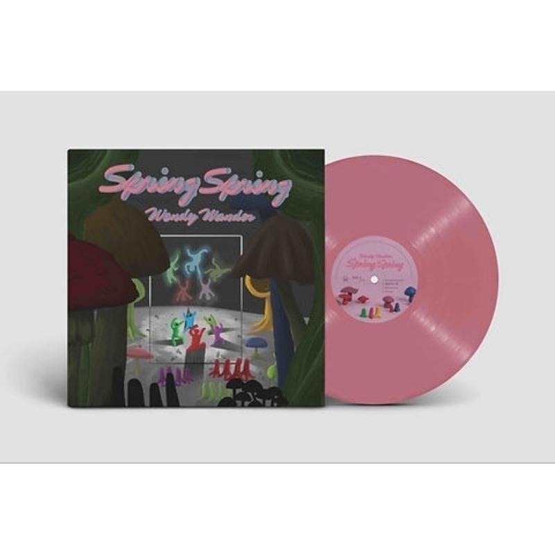 【日版黑膠】Wendy Wander 溫蒂漫步《Spring Spring》日本限定限量彩膠-細節圖2