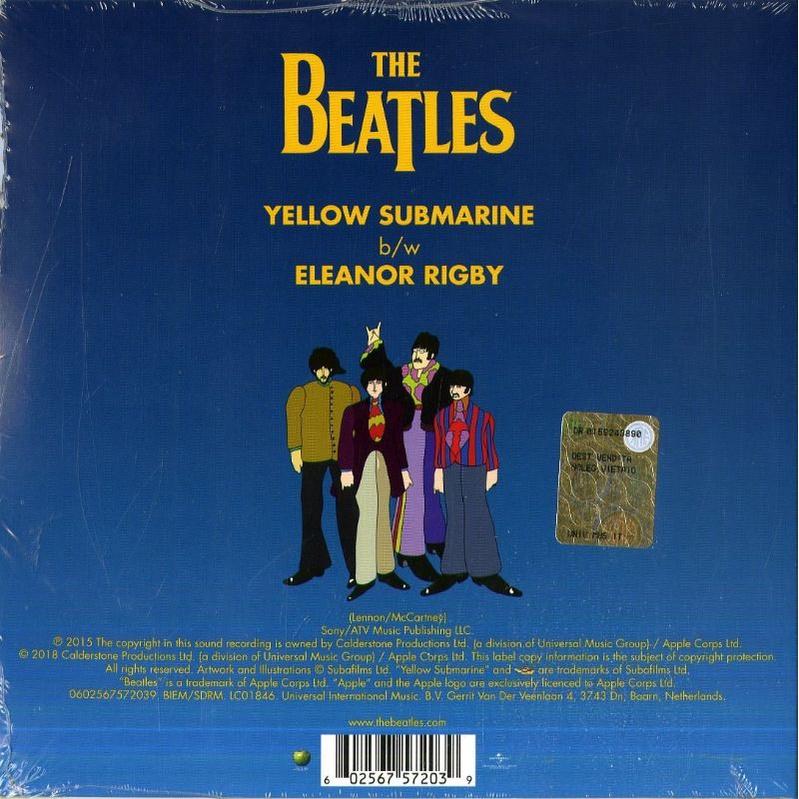 【黑膠】The Beatles《Yellow Submarine》披頭四黃色潛水艇50週年紀念限量7吋圖片膠-細節圖3