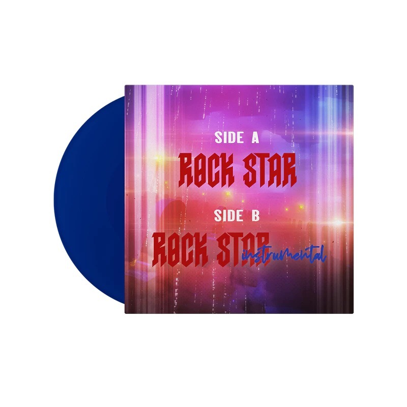 【黑膠】Ado《ROCKSTAR》SAPPHIRE BLUE  限量7吋彩膠-細節圖2