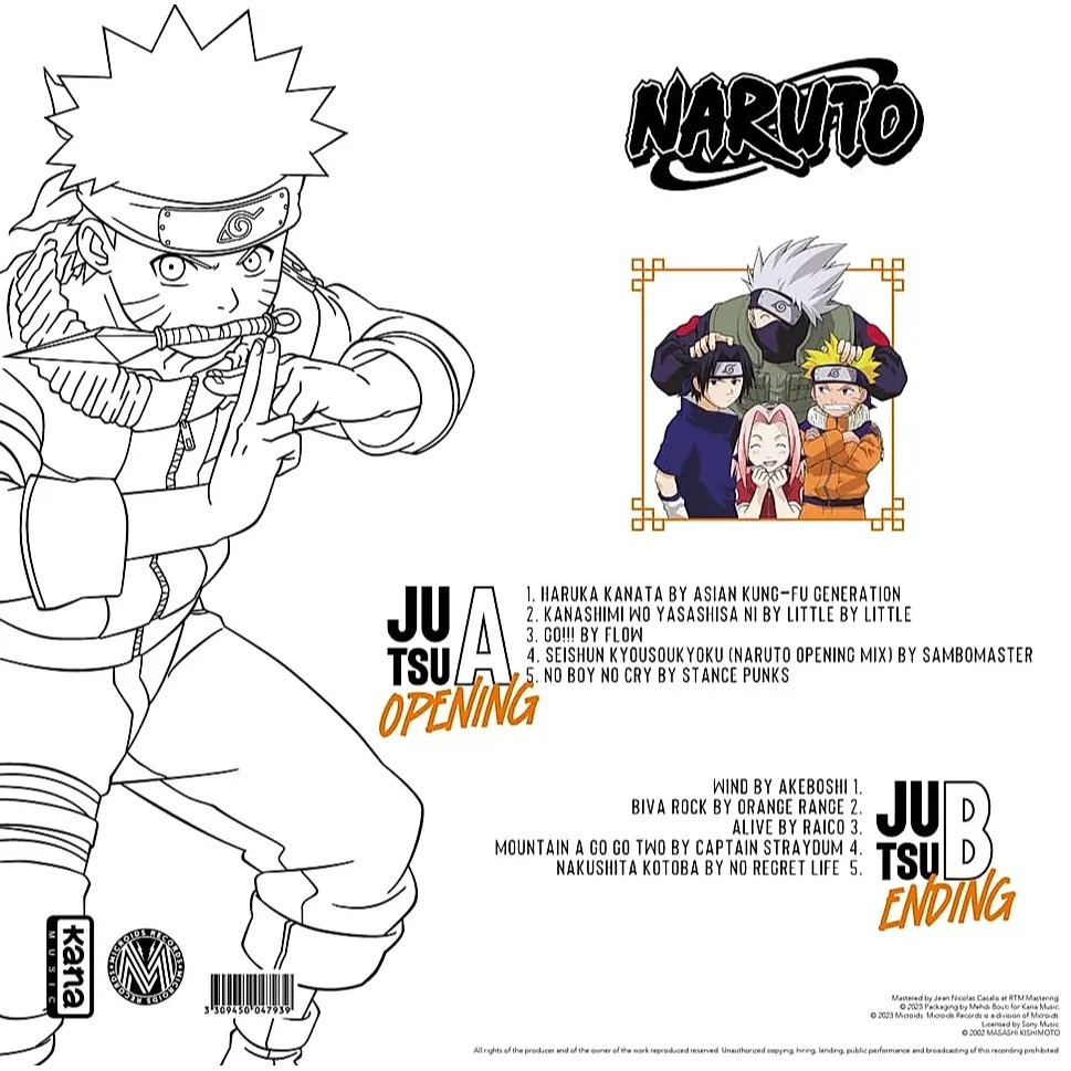 【黑膠】V.A.《Naruto Best Collection》火影忍者精選輯-細節圖2