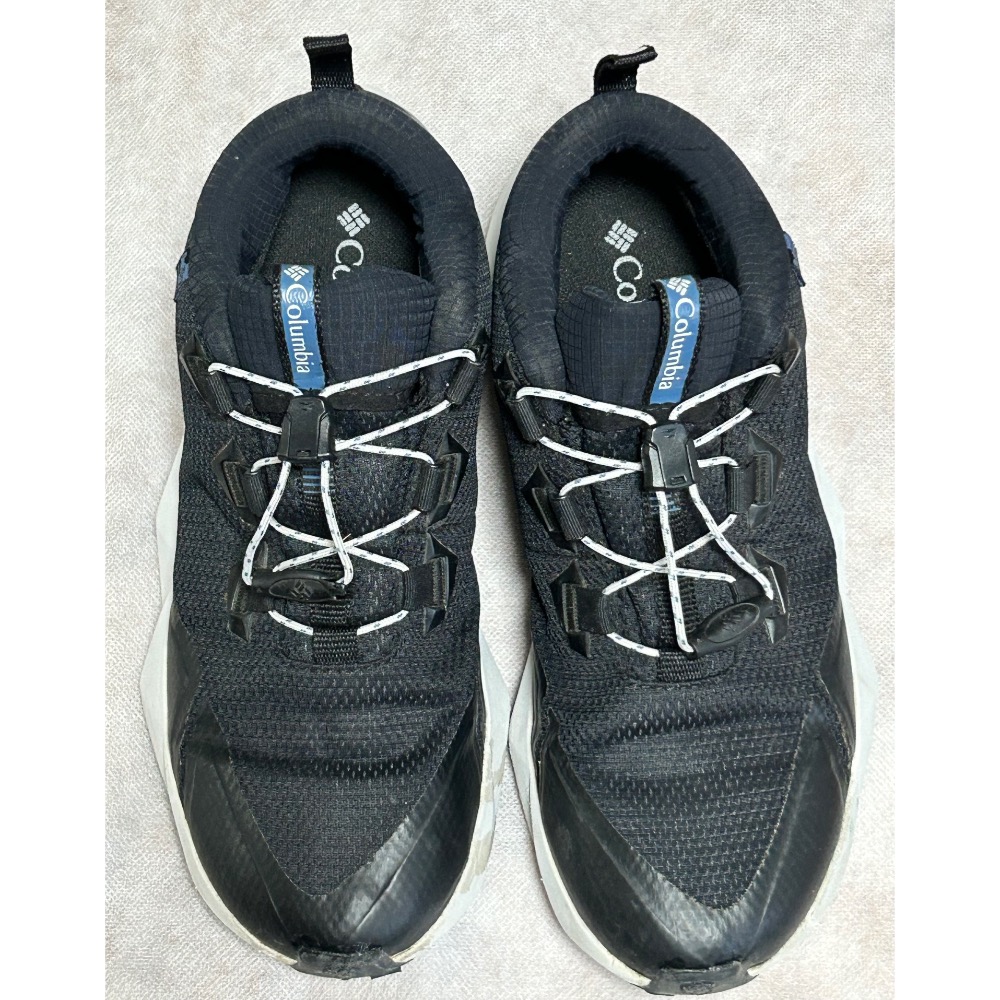 哥倫比亞 Columbia 女款 Facet 30 Outdry 健行鞋黑色/夜潮色美碼7.5碼24.5CM-細節圖2