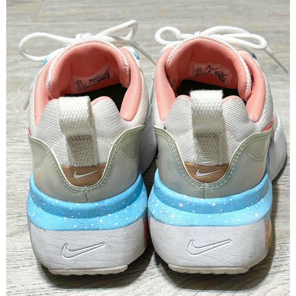 NIKE系列-Air Max Verona 女款白紅多色系氣墊運動慢跑鞋23.5CM-細節圖6