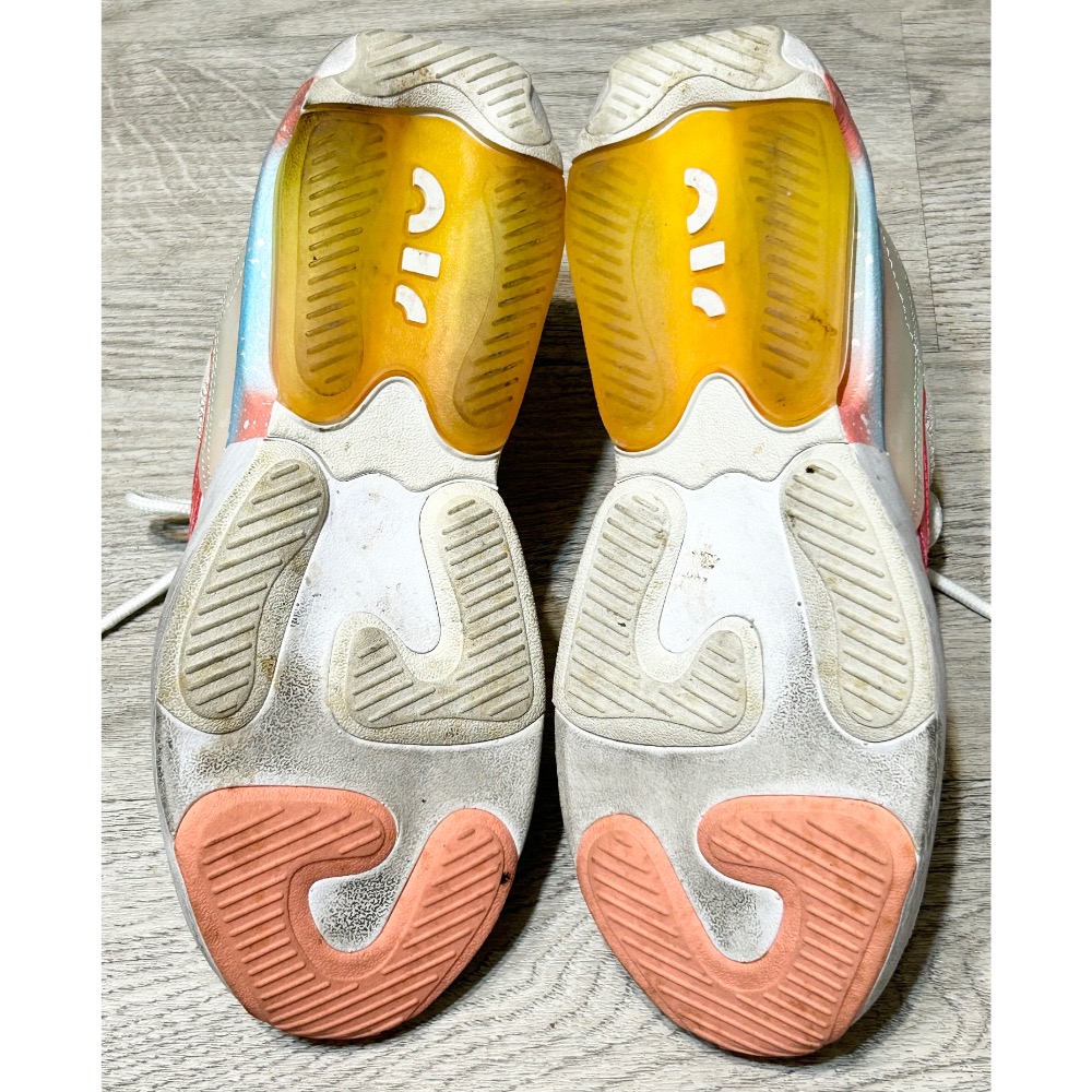 NIKE系列-Air Max Verona 女款白紅多色系氣墊運動慢跑鞋23.5CM-細節圖7