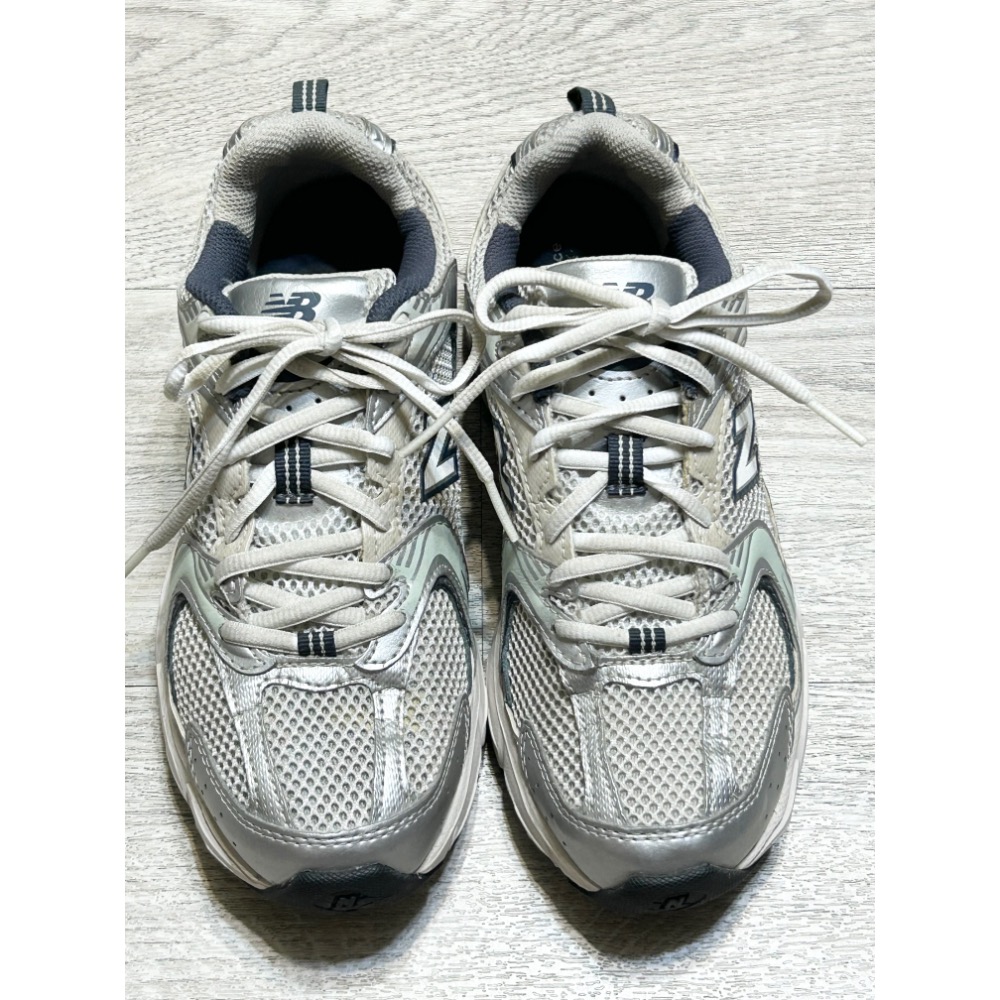 New Balance 530 MR530KA 奶油 銀 慢跑鞋 老爹鞋 情侶鞋 男女23CM-細節圖2