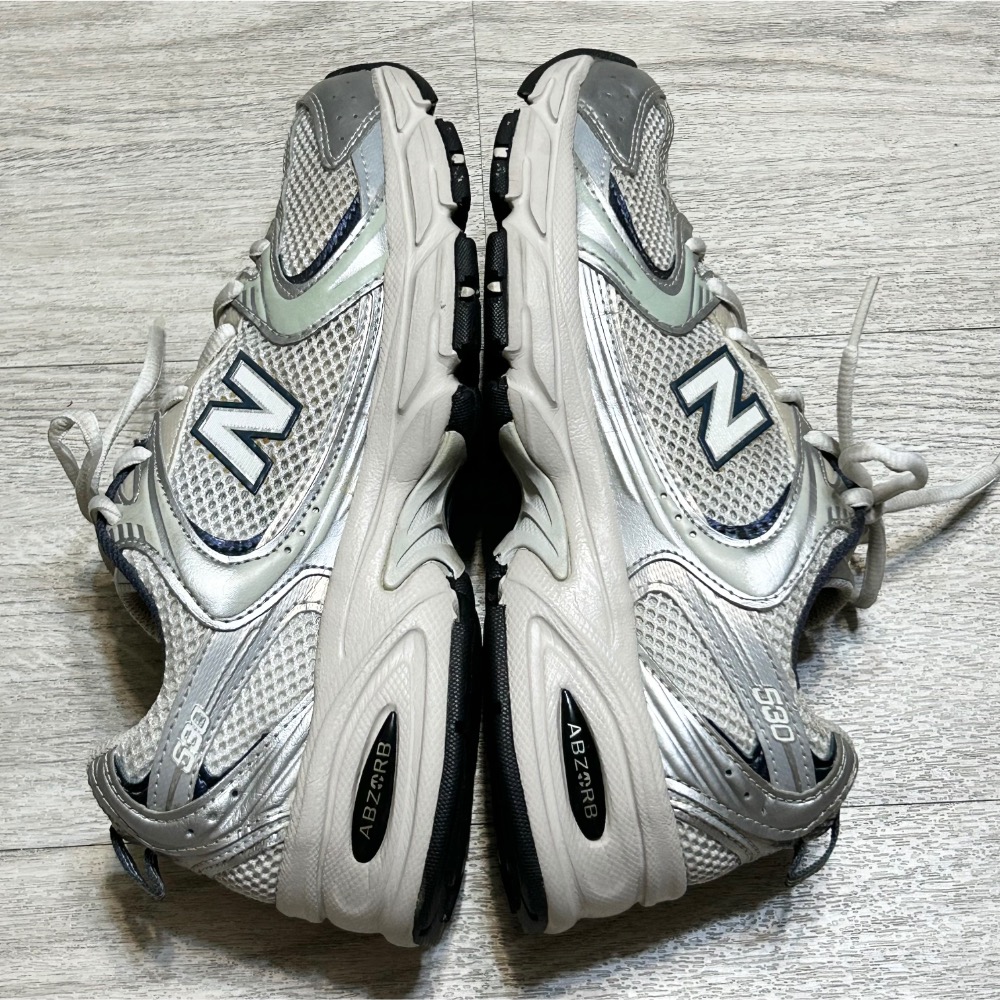 New Balance 530 MR530KA 奶油 銀 慢跑鞋 老爹鞋 情侶鞋 男女23CM-細節圖5