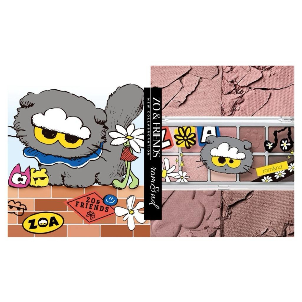 Rom&nd x Zoa 聯名彩妝 DIY唇釉 潤色護唇膏 頰彩球 氣墊粉餅-細節圖2