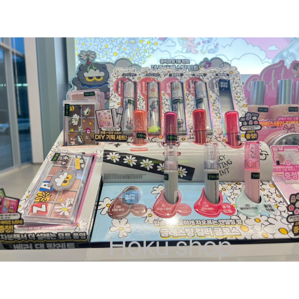 Rom&nd x Zoa 聯名彩妝 DIY唇釉 潤色護唇膏 頰彩球 氣墊粉餅-細節圖3