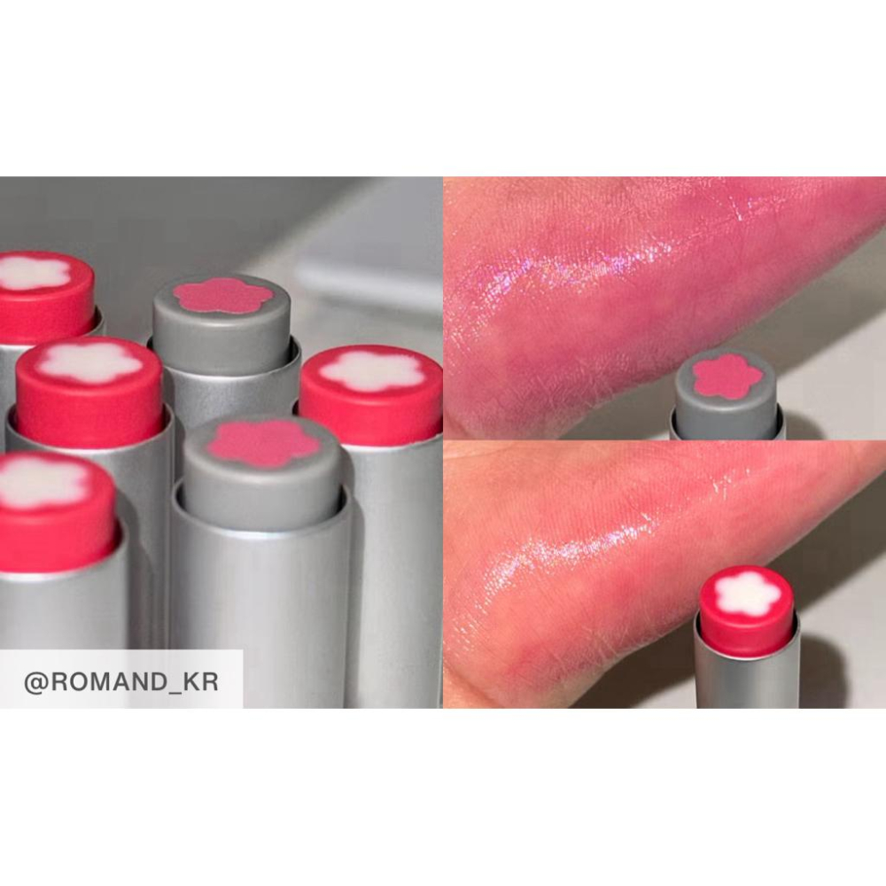 Rom&nd x Zoa 聯名彩妝 DIY唇釉 潤色護唇膏 頰彩球 氣墊粉餅-細節圖6