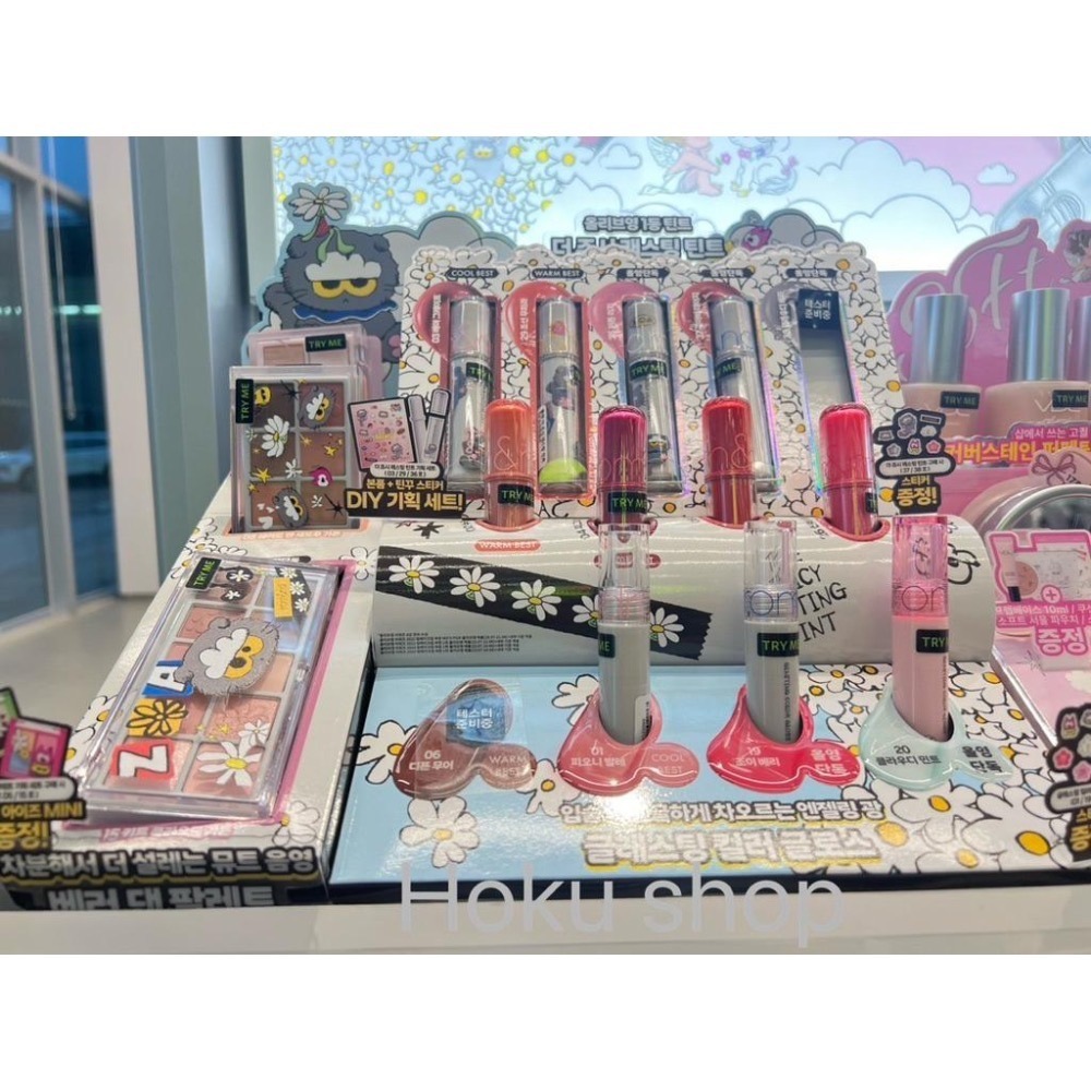 Rom&nd x Zoa 聯名彩妝 DIY唇釉 潤色護唇膏 頰彩球 氣墊粉餅-細節圖3