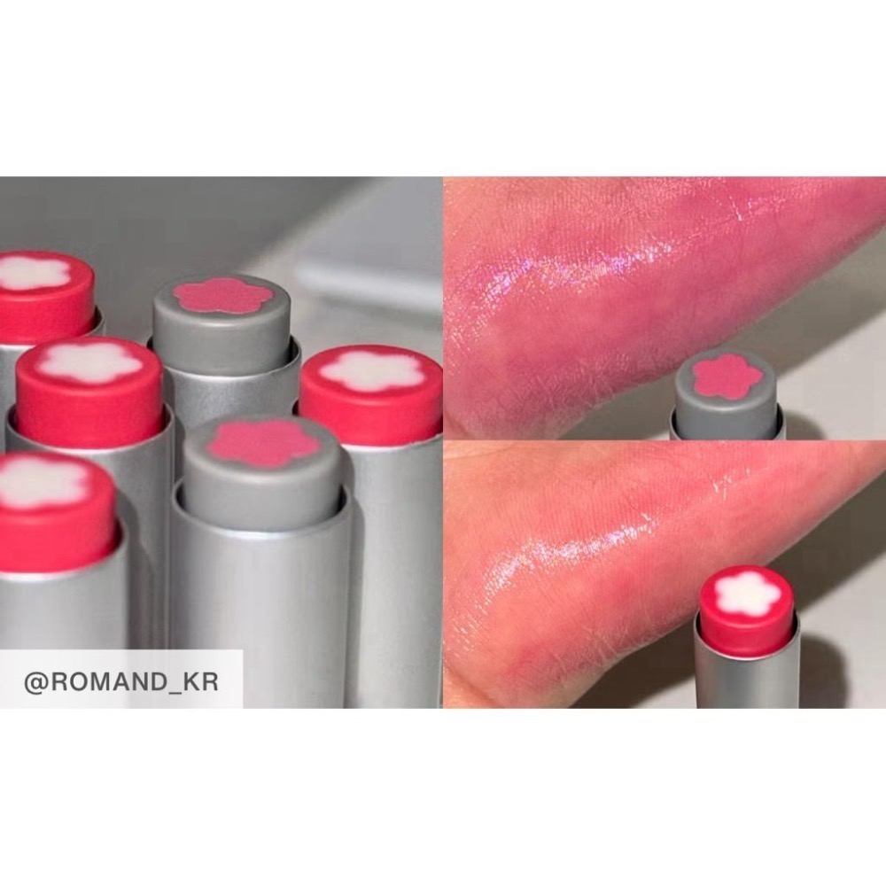 Rom&nd x Zoa 聯名彩妝 DIY唇釉 潤色護唇膏 頰彩球 氣墊粉餅-細節圖6