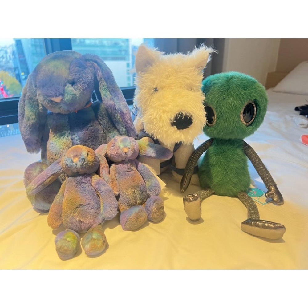 jELLYCAT 聖水洞代購 太空版玩偶 兔兔 蘇格蘭犬 現貨在台-細節圖4