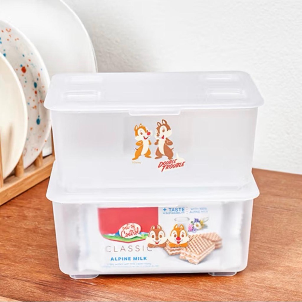 奇奇蒂蒂置物盒 可堆疊置物盒 收納盒 含蓋收納盒 小 大-細節圖2