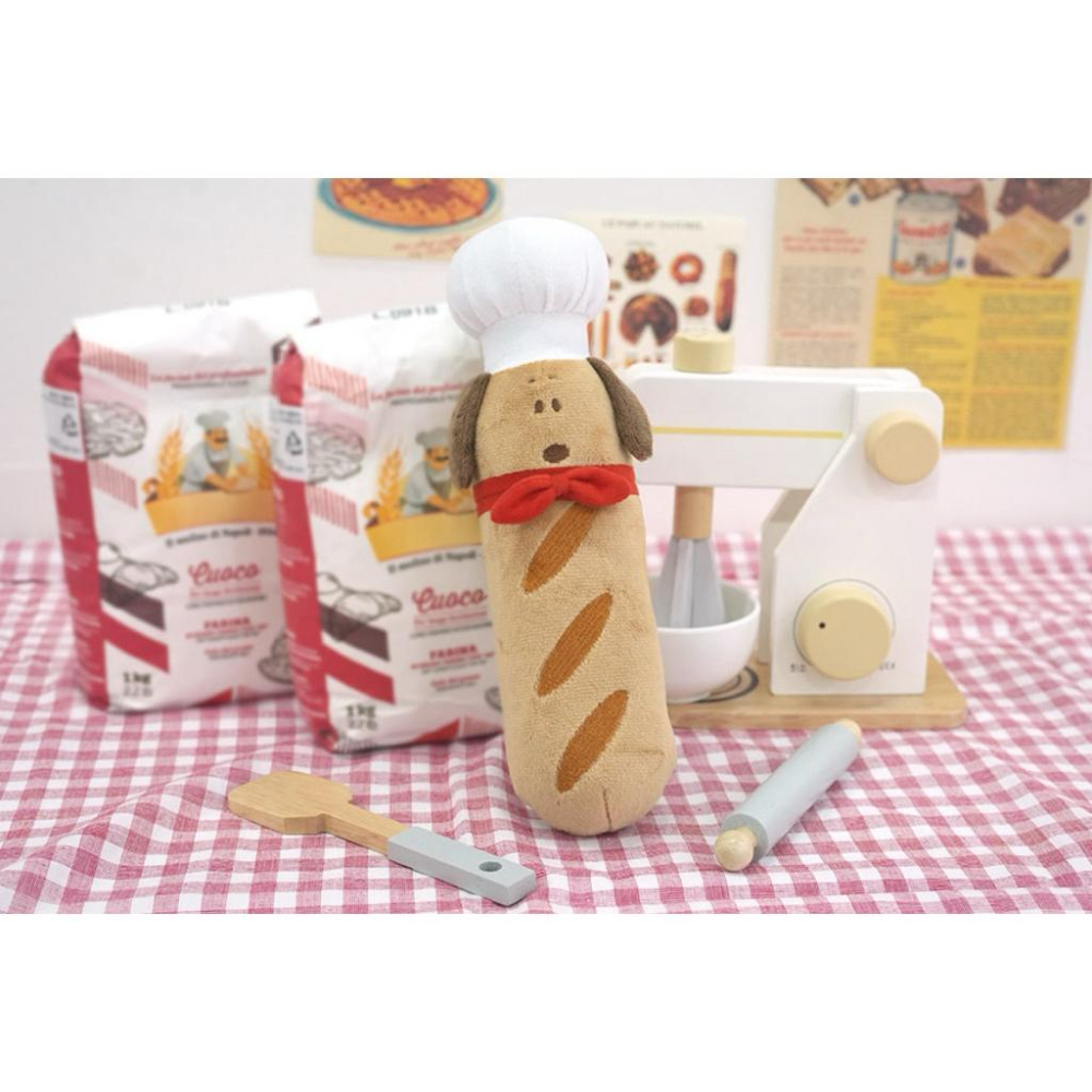 Snoopy史努比 咖啡藏食啾啾玩具 史努比法棍麵包🥖 粉色史努比咖啡 薄荷綠烏茲塔克咖啡-細節圖7