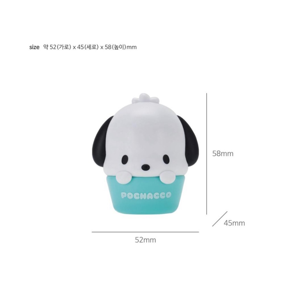 韓國🇰🇷三麗鷗造型味道護唇膏 凱蒂貓 美樂蒂 庫洛米 大耳狗 帕洽狗 布丁狗 現貨-細節圖8