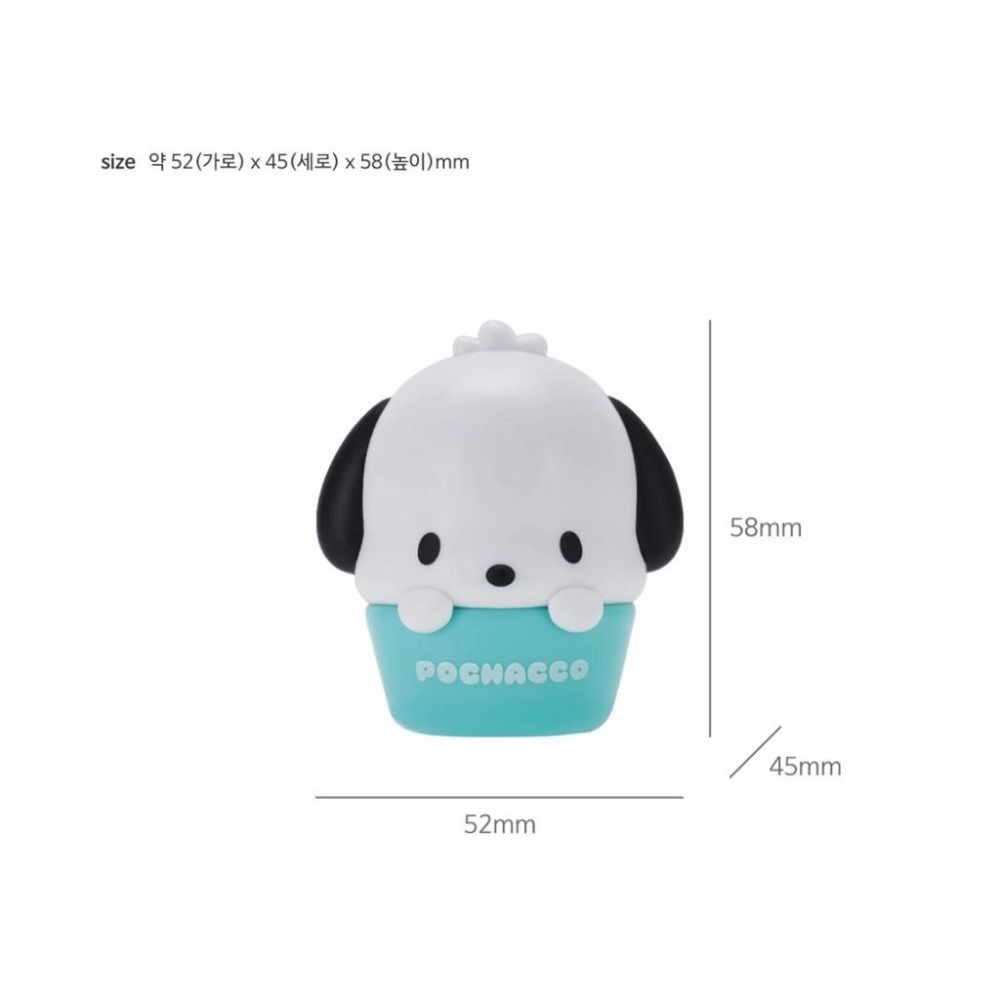 韓國🇰🇷三麗鷗造型味道護唇膏 凱蒂貓 美樂蒂 庫洛米 大耳狗 帕洽狗 布丁狗 現貨-細節圖8