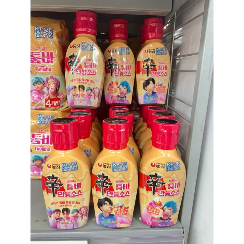 韓國🇰🇷農心辛拉麵 獵魔女團聯名系列 境內版辛拉麵五入組（麵體運送過程易碎） 起司辣拌醬-細節圖3