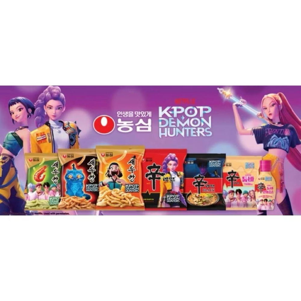 韓國🇰🇷農心辛拉麵 獵魔女團聯名系列 境內版辛拉麵五入組（麵體運送過程易碎） 起司辣拌醬-細節圖4