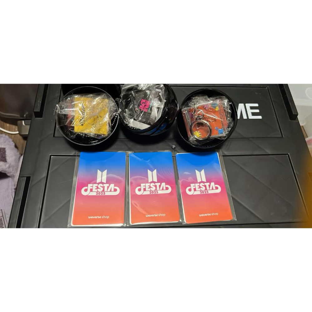 BTS 2025 festa 週邊 錶型鑰匙圈 吸管保冷杯 扭蛋專輯 Capsule Merch 全套套裝-細節圖5