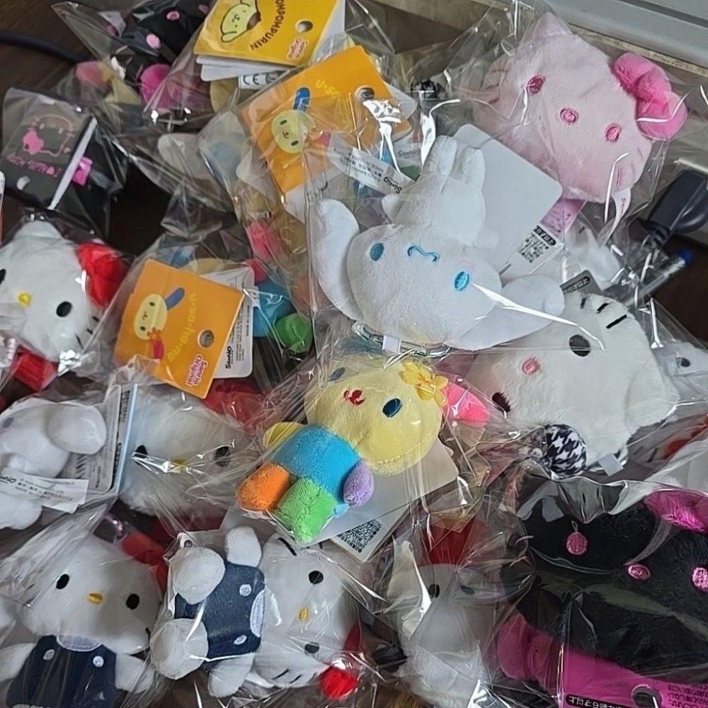 日本三麗鷗 愛心扣吊飾 三麗鷗家族 美樂蒂 醜魚漢頓 帕恰狗 大耳狗 Kiki Lala 彼安諾 花小兔-細節圖8