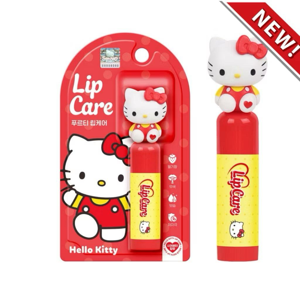 三麗鷗可愛造型護唇膏4.5 g  凱蒂貓 美樂蒂 帕恰狗 醜魚漢頓 庫洛米-細節圖3