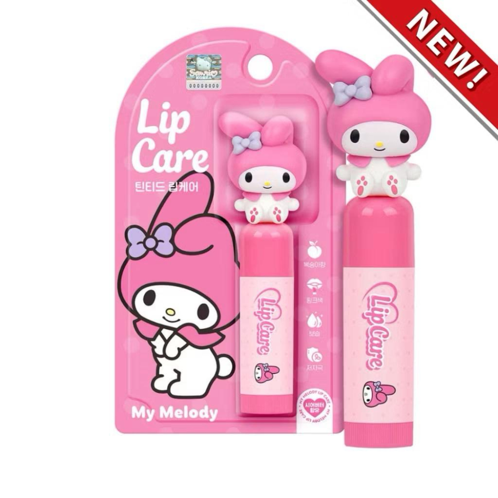 三麗鷗可愛造型護唇膏4.5 g  凱蒂貓 美樂蒂 帕恰狗 醜魚漢頓 庫洛米-細節圖5