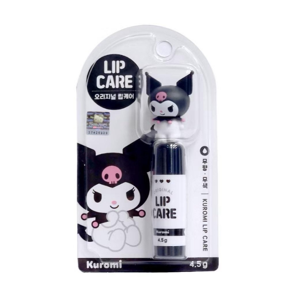 三麗鷗可愛造型護唇膏4.5 g  凱蒂貓 美樂蒂 帕恰狗 醜魚漢頓 庫洛米-細節圖6