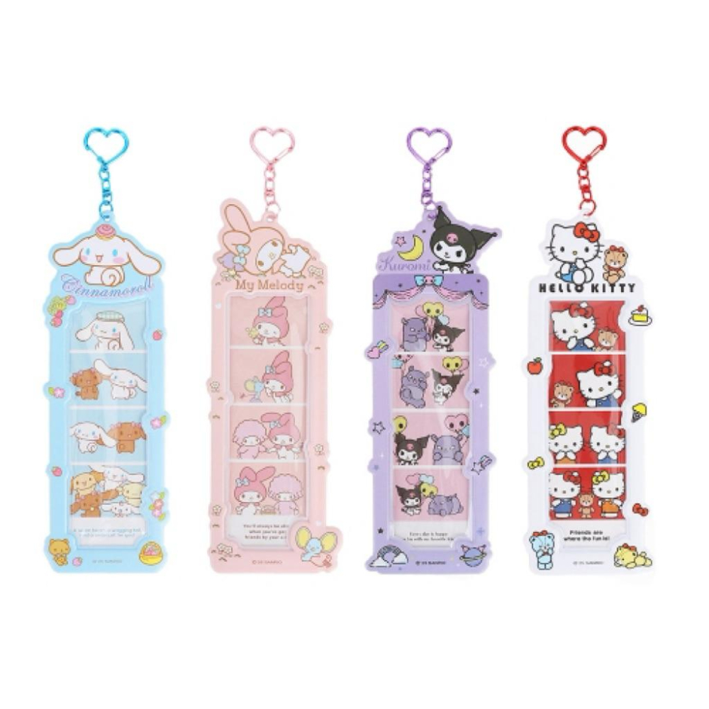 韓國🇰🇷三麗鷗 凱蒂貓 大耳狗 美樂蒂 庫洛米 人魚漢頓 人生四格照 卡套吊飾-細節圖7