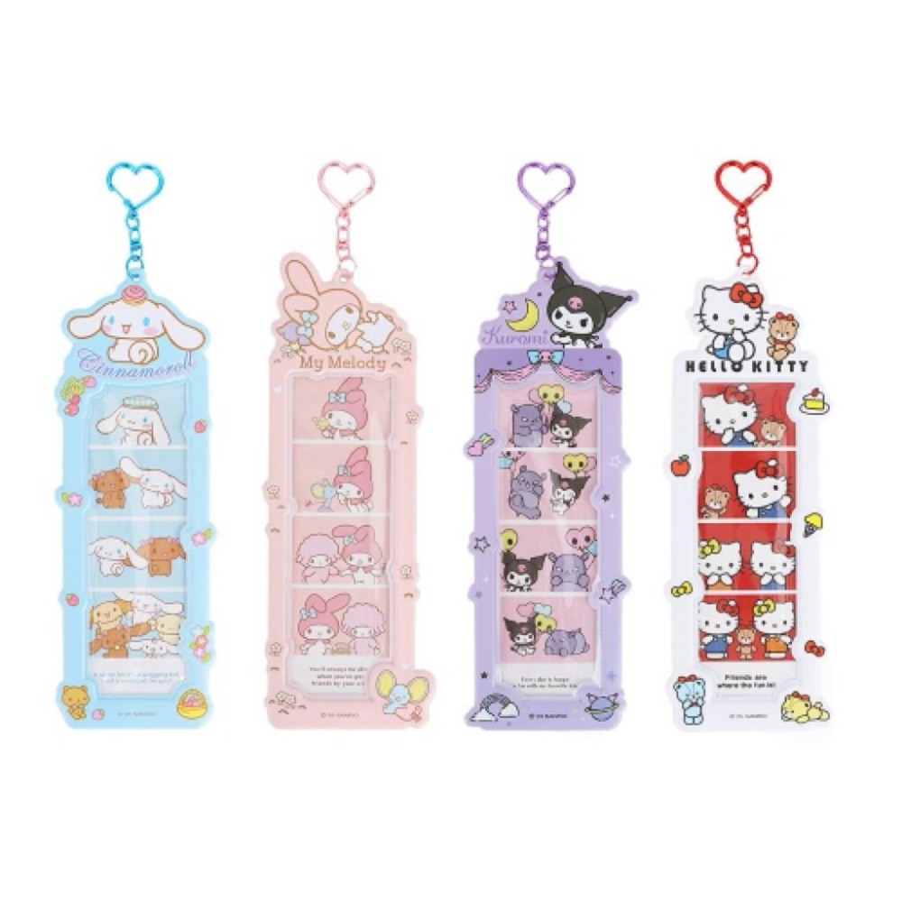 韓國🇰🇷三麗鷗 凱蒂貓 大耳狗 美樂蒂 庫洛米 人魚漢頓 人生四格照 卡套吊飾-細節圖7