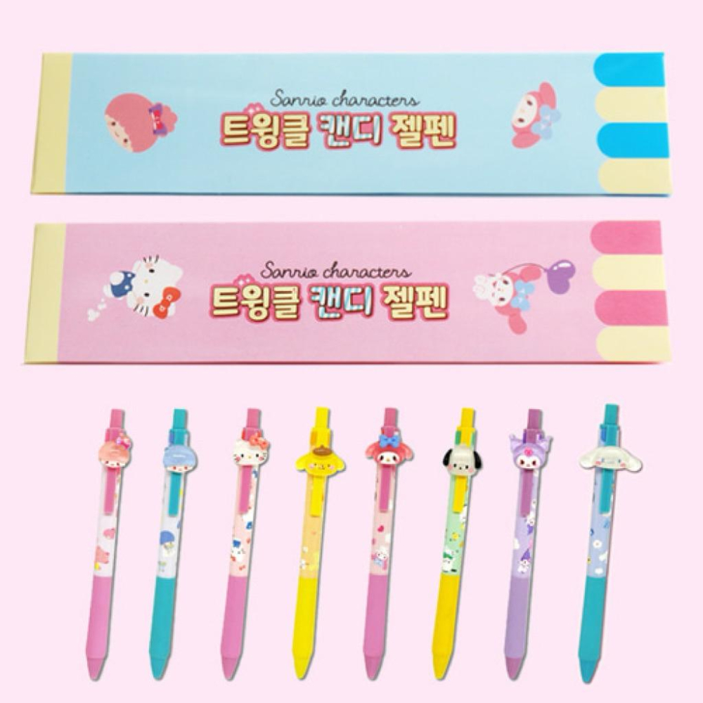 韓國🇰🇷三麗鷗 原子筆 半透明公仔 0.5mm黑筆 可隨機出貨也可挑款 現貨🔥-細節圖3