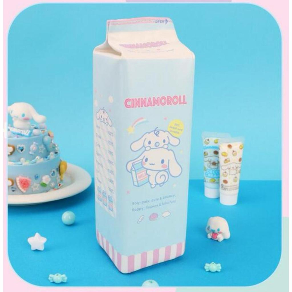 韓國🇰🇷 三麗鷗 牛奶盒造型筆袋 化妝包 收納包 庫洛米 大耳狗 帕恰狗-細節圖7