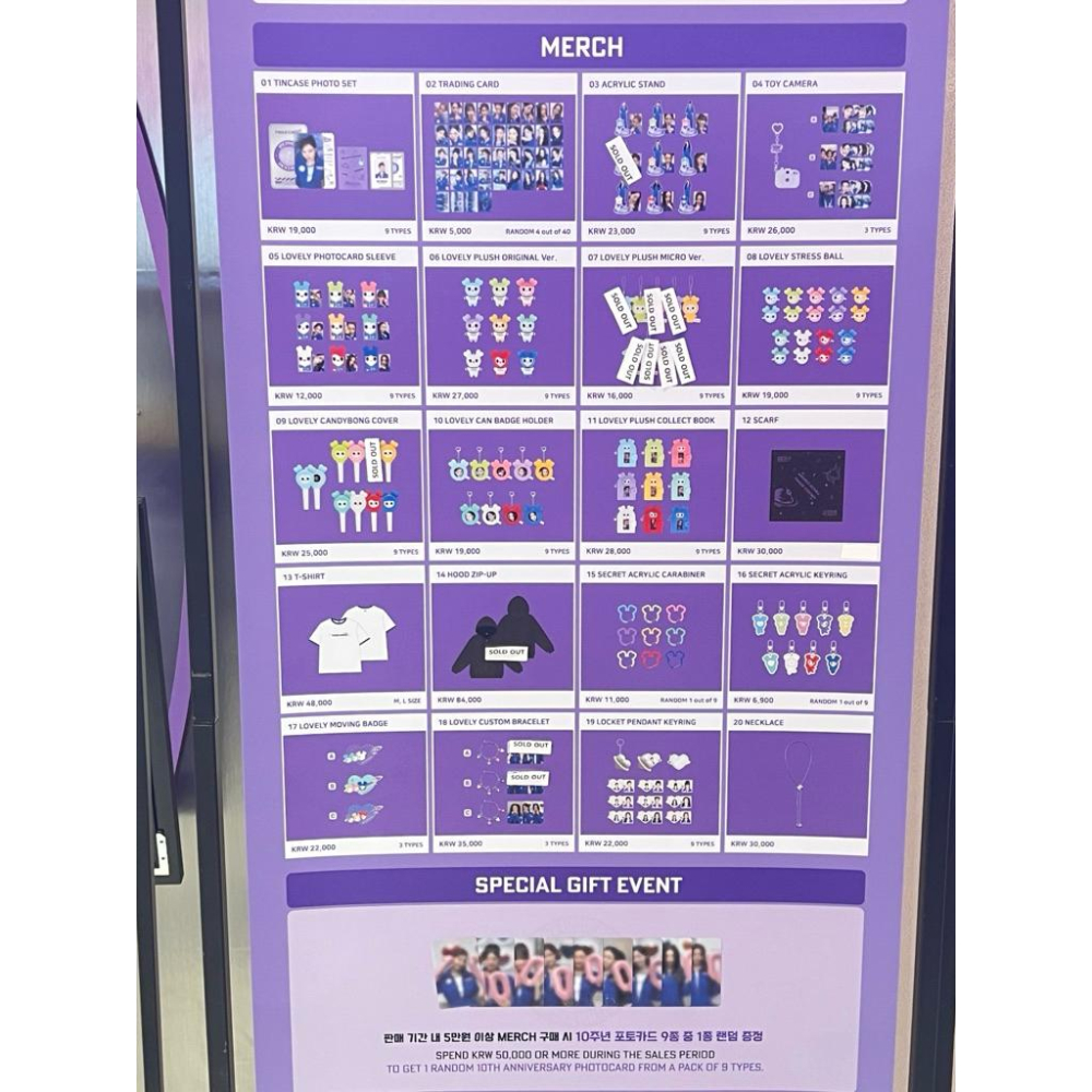 Twice 10週年粉絲見面會 週邊商品 現貨在台🚚 下單前詢問成員-細節圖8