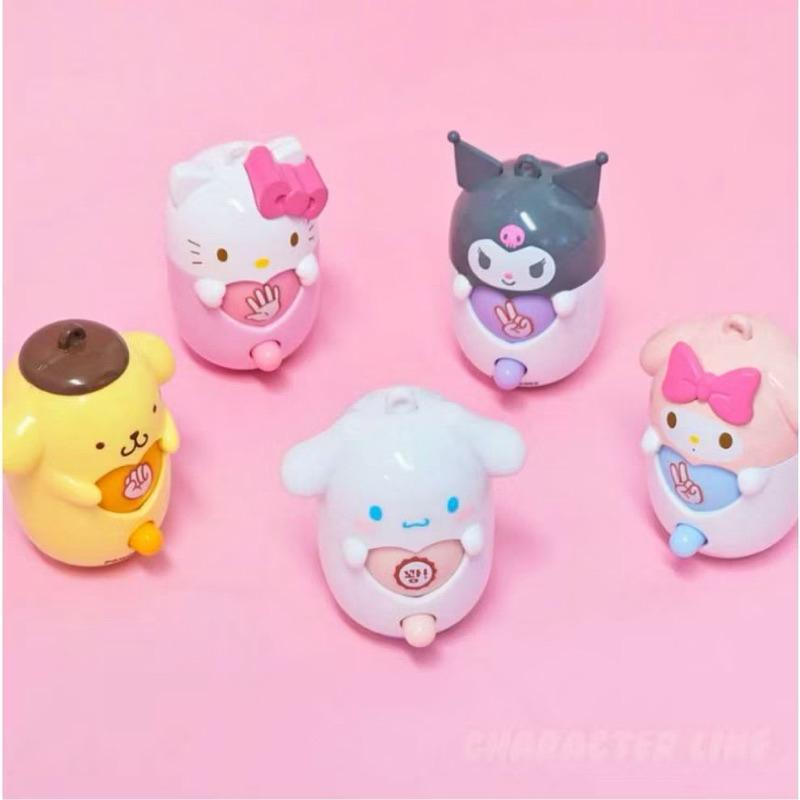 韓國🇰🇷三麗鷗 趣味剪刀石頭布吊飾小玩具 庫洛米 凱蒂貓 美樂蒂 布丁狗 大耳狗-細節圖2