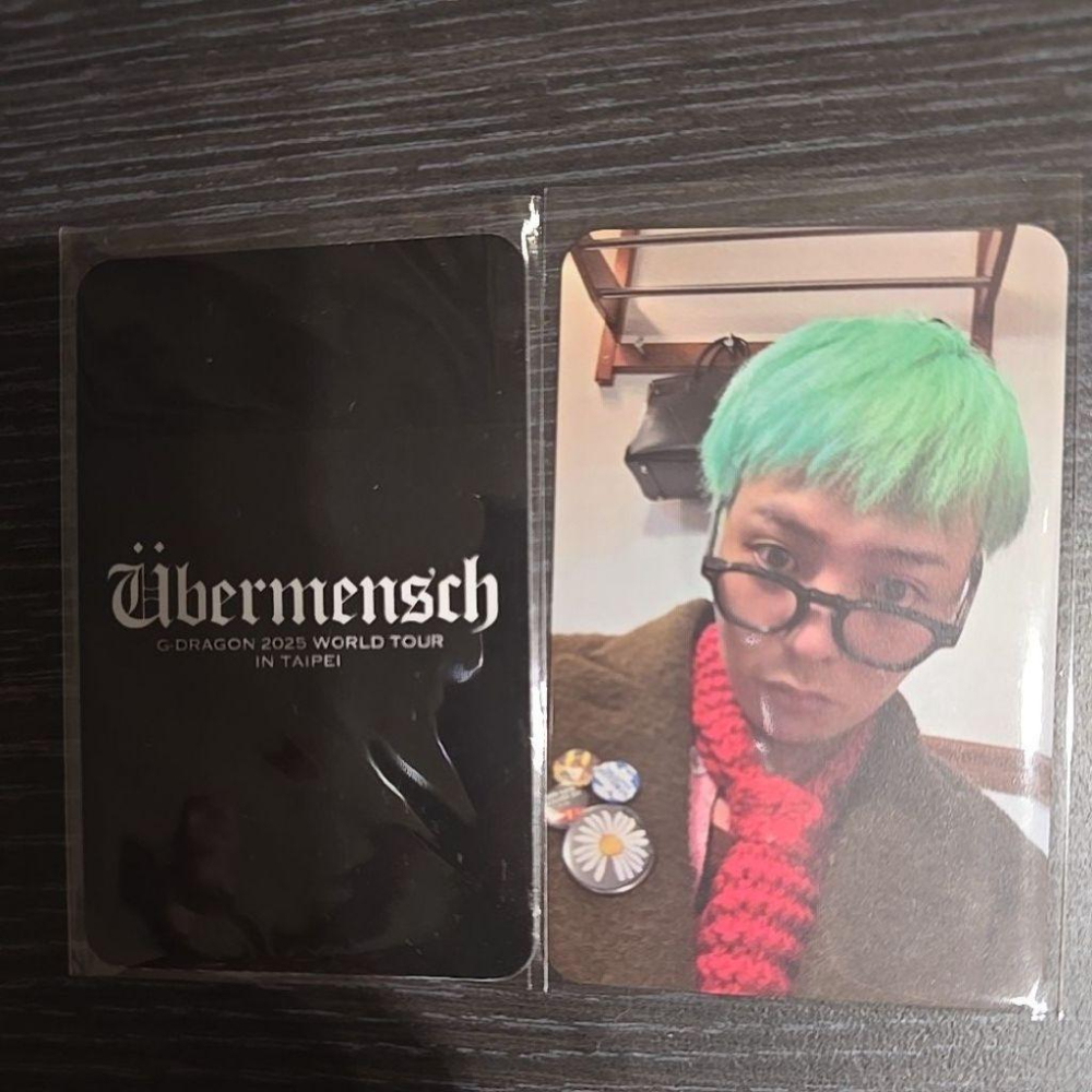 GD權志龍演唱會 小卡 專輯小卡 展覽滿額小卡 展覽入場透卡-細節圖2