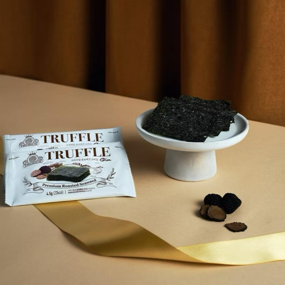 韓國🇰🇷Truffle 珍島松露海苔片 4.5g x10包 也有單包販售-細節圖3