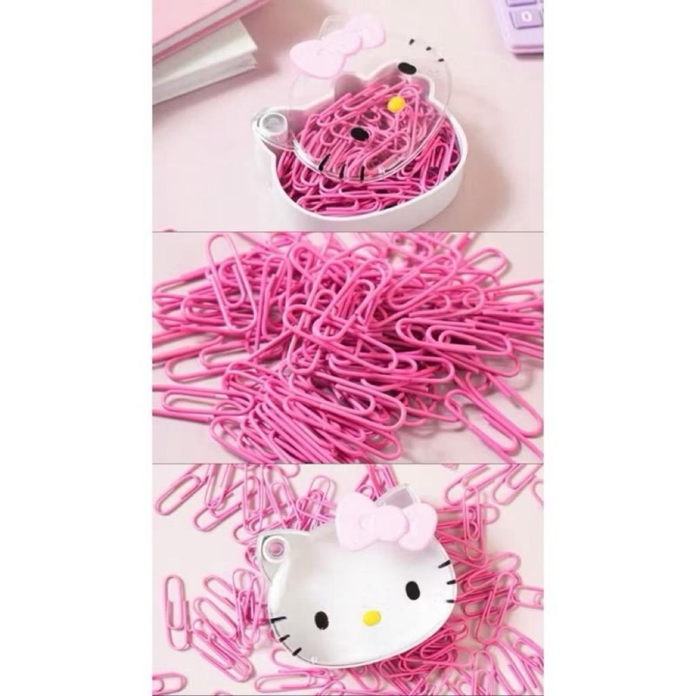 韓國🇰🇷大創凱蒂貓 美樂蒂 指甲貼 紙膠帶 迴紋針📎 現貨🔥-細節圖2