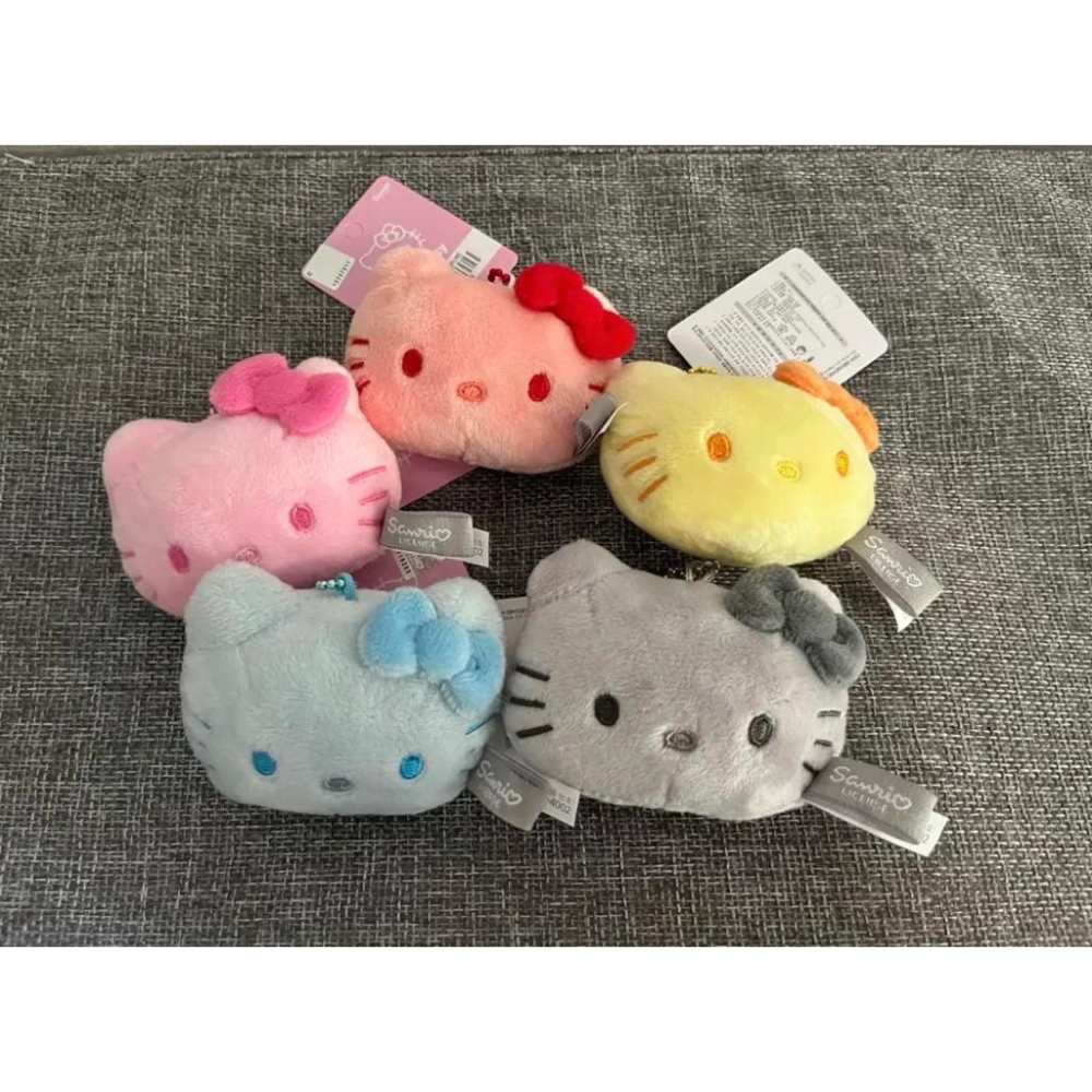 韓國🇰🇷 凱蒂貓 粉彩色系吊飾 5公分吊飾 黃色 紅色 藍色-細節圖2