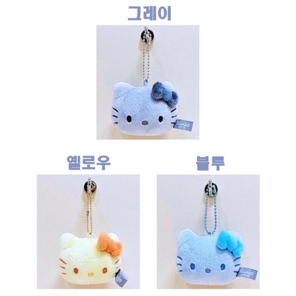 韓國🇰🇷 凱蒂貓 粉彩色系吊飾 5公分吊飾 黃色 紅色 藍色-細節圖3