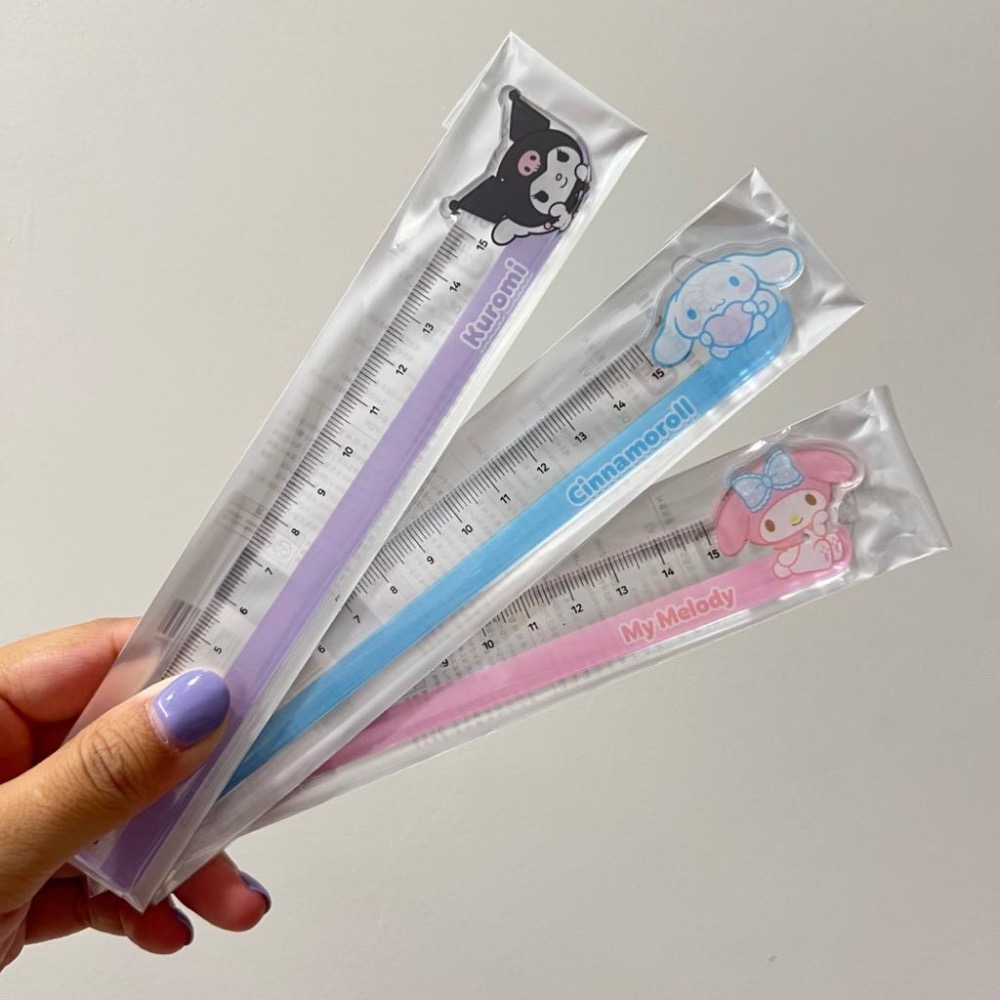 韓國🇰🇷三麗鷗 15公分直尺📏 大耳狗 庫洛米 美樂蒂 現貨在台-細節圖4