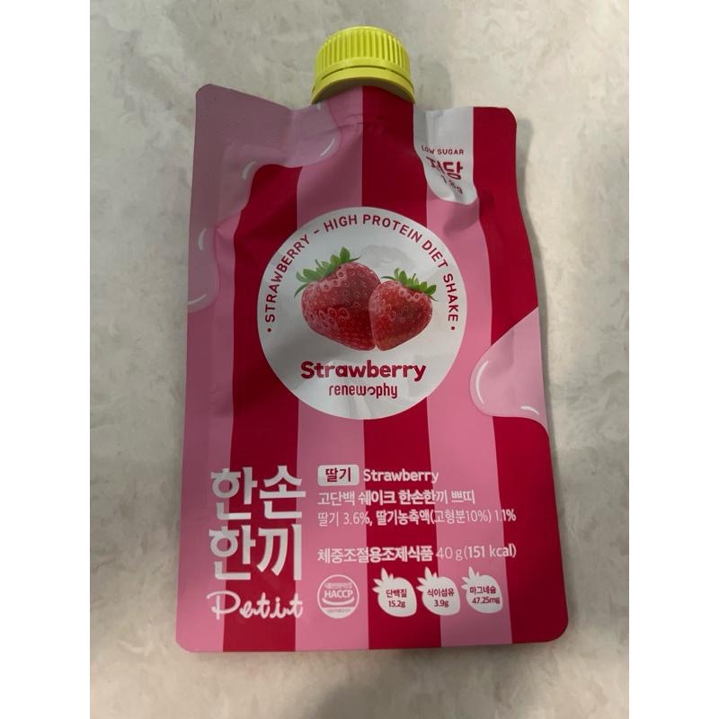 韓國🇰🇷CU超人氣高蛋白飲 Renewphy 巧可奶昔 草莓🍓 開心果 抹茶 地瓜-細節圖4