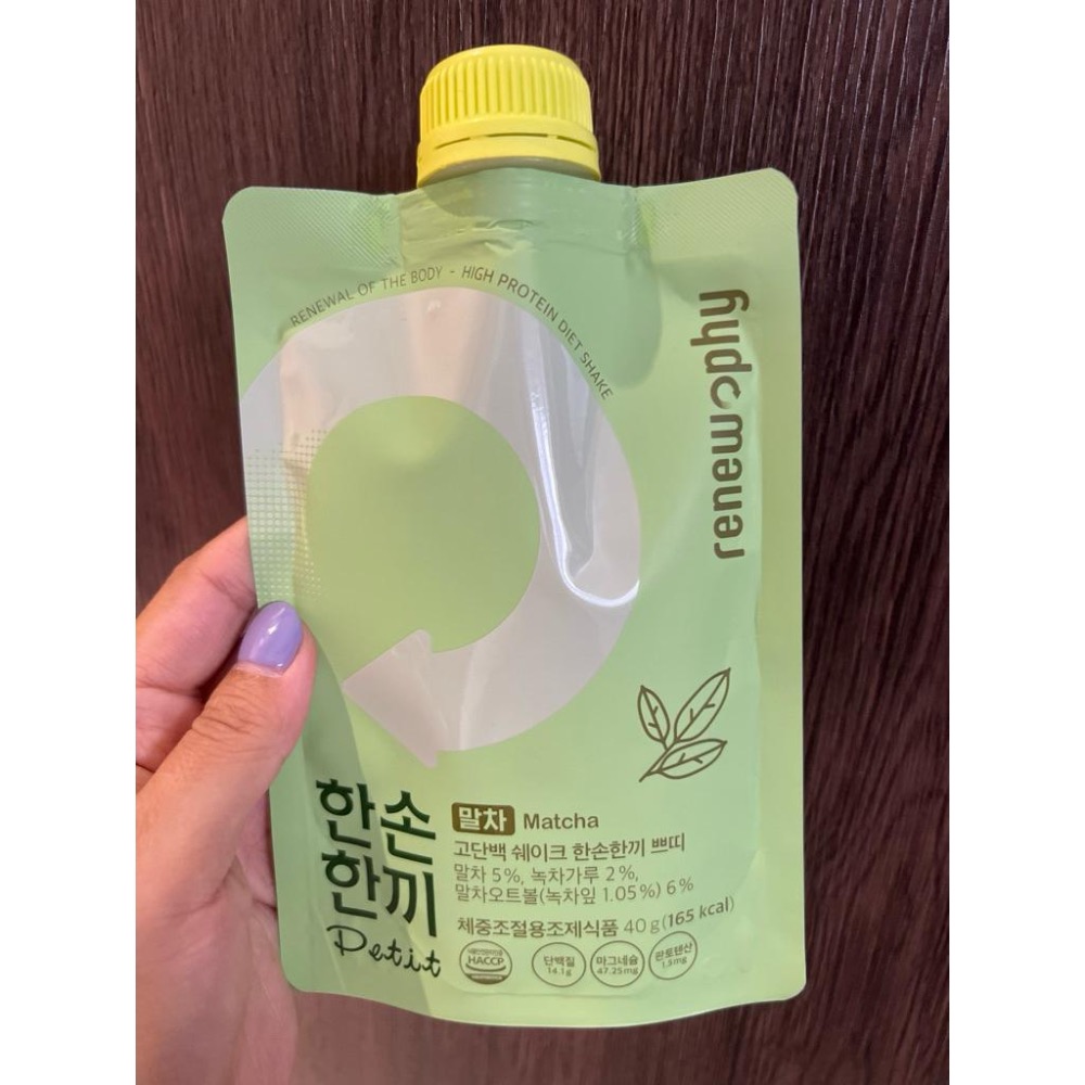 韓國🇰🇷CU超人氣高蛋白飲 Renewphy 巧可奶昔 草莓🍓 開心果 抹茶 地瓜-細節圖6