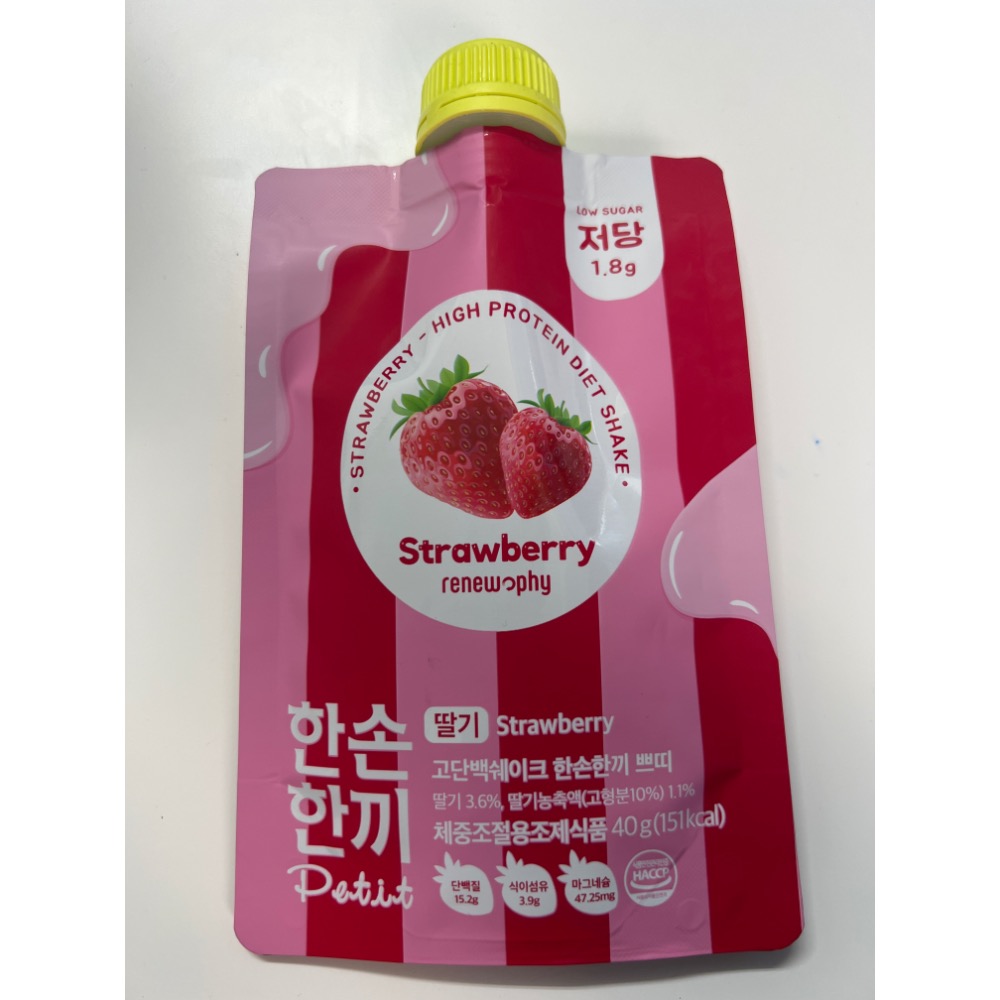 韓國🇰🇷CU超人氣高蛋白飲 Renewphy 巧可奶昔 草莓🍓 開心果 抹茶 地瓜-規格圖8