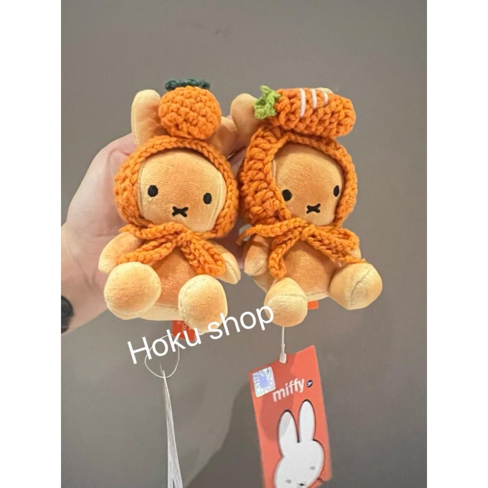 韓國🇰🇷聖水洞米菲兔專賣店 Boris大頭吊飾 烤麵包米菲兔 烤焦針織帽米菲兔吊飾-細節圖6